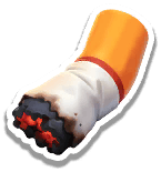 Half-Smoked Cigarette