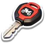 Motorcycle Key