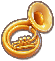 Golden Sousaphone