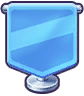 The small stage flag used on ordinary stages